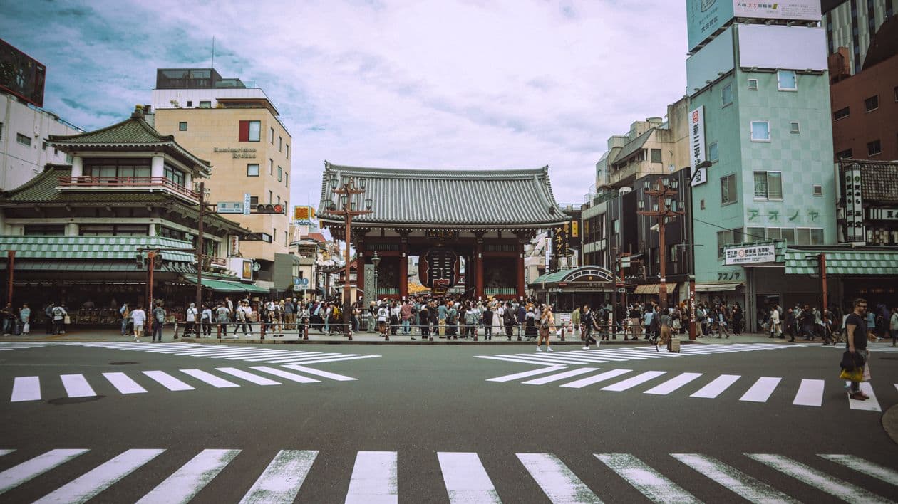 Arrival in Tokyo — Tokyo